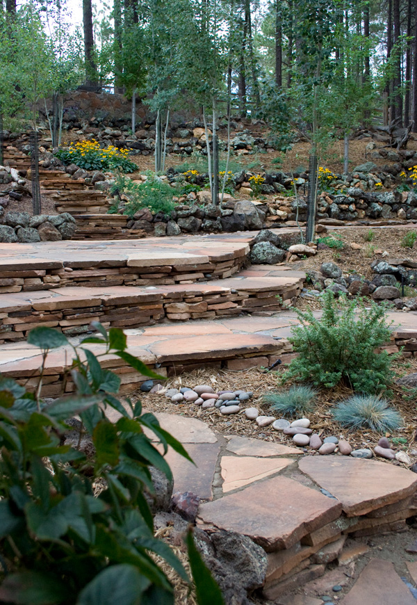 kaibab_flagstone_work Kaibab Landscaping Flagstaff Landscaping