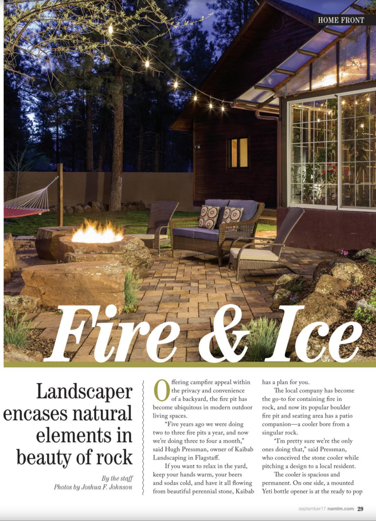 Landscaping Fire Pit