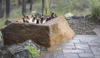 Flagstaff Boulder Cooler Landscaping