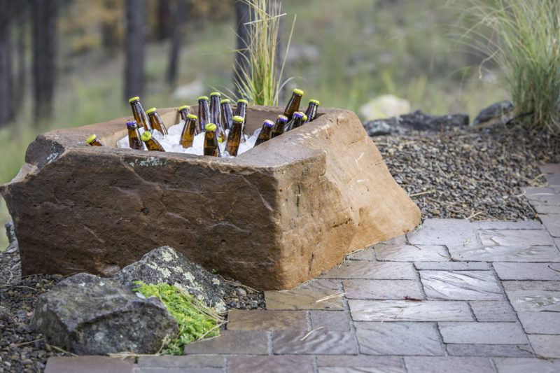 Flagstaff Boulder Cooler Landscaping